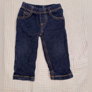 12m girls carters denim look pants